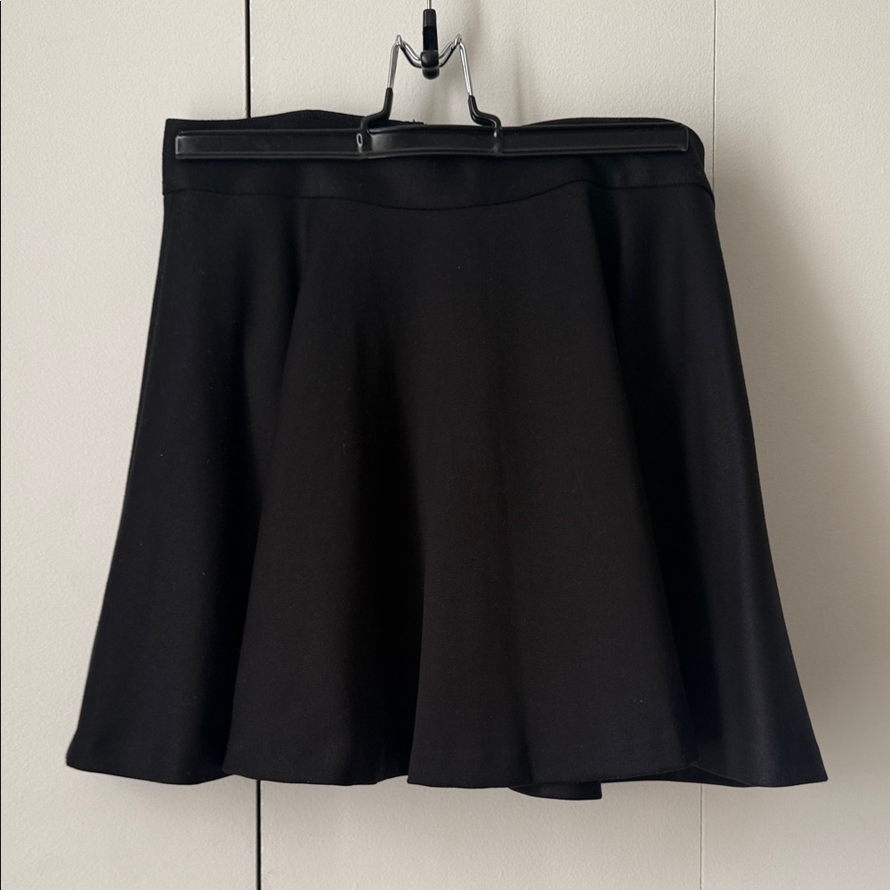 NWT Alice + Olivia Classic Black Skater Skirt